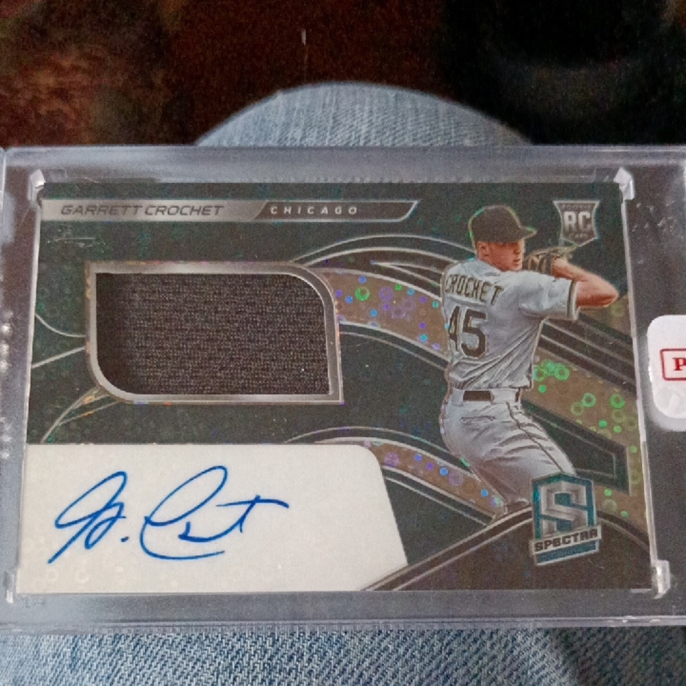Garrett Crochet Chicago Trading Card /99 RPA